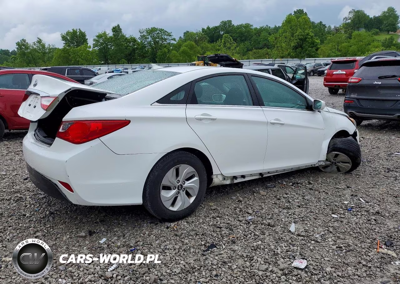 2014 Hyundai Sonata Gls VIN:5NPEB4AC9EH821429 - 3
