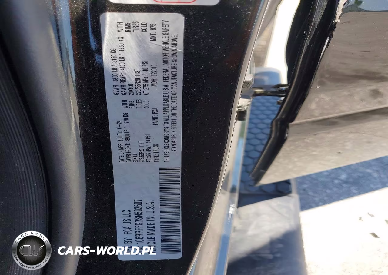 2025 Ram 1500 Big Horn VIN:1C6RRFFG7SN503607 - 12