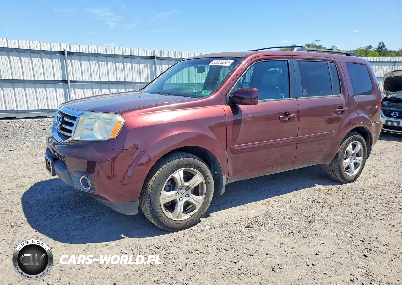 2012 Honda Pilot Exl – zdjęcie 1 z 13