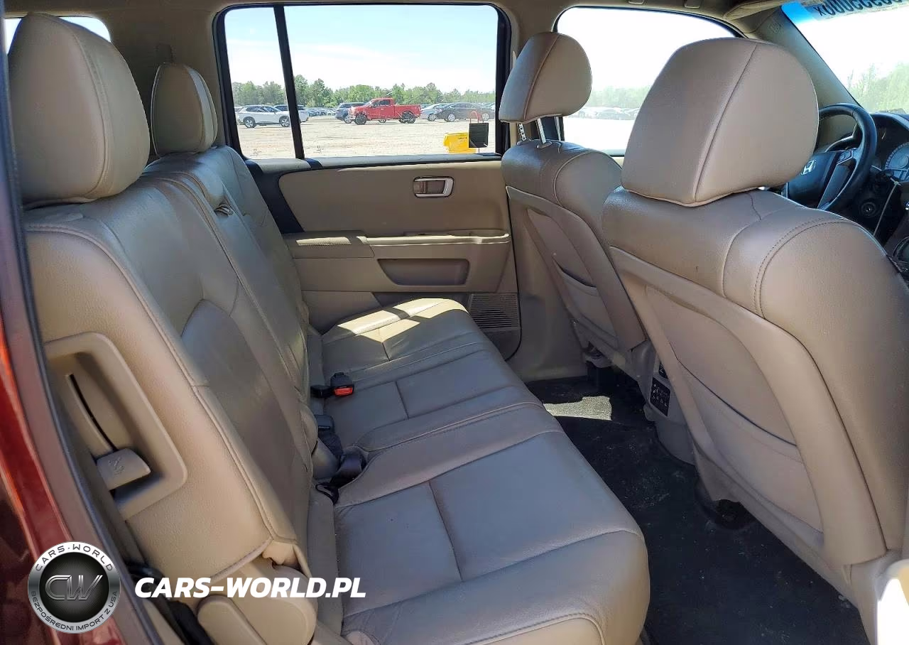 2012 Honda Pilot Exl VIN:5FNYF4H64CB050844 - 11