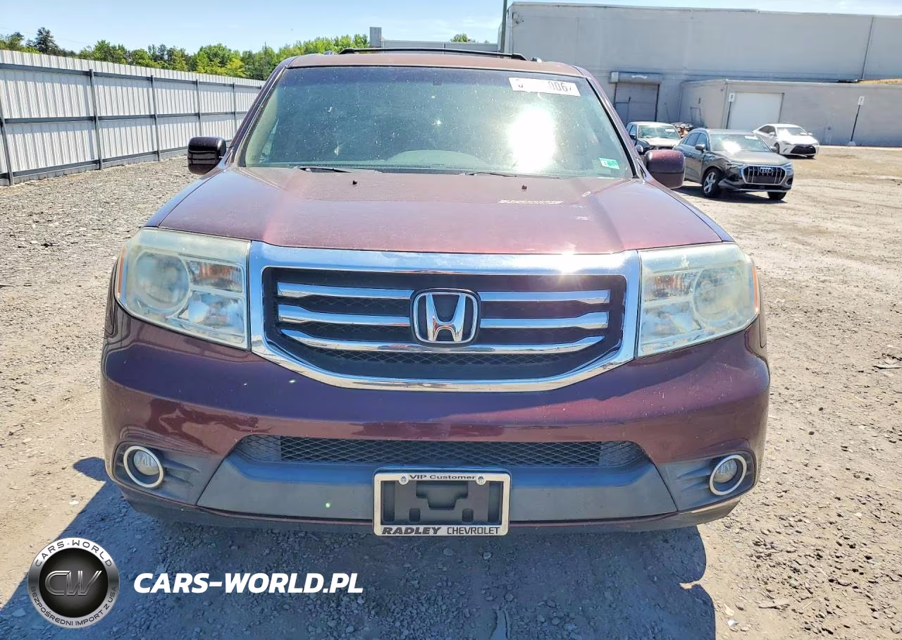 2012 Honda Pilot Exl VIN:5FNYF4H64CB050844 - 5
