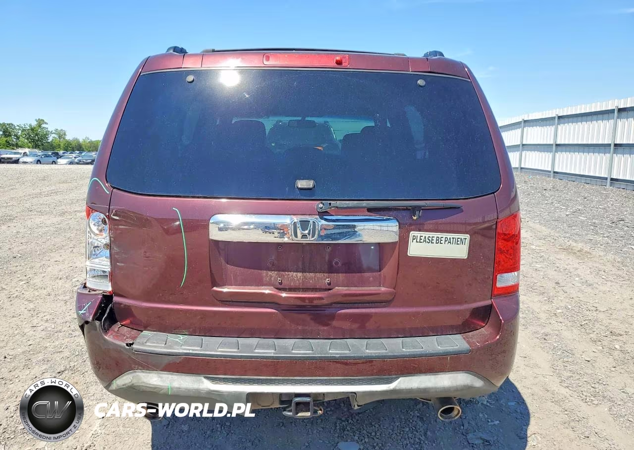 2012 Honda Pilot Exl VIN:5FNYF4H64CB050844 - 6