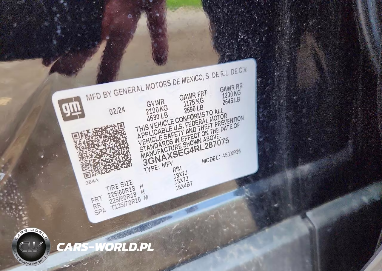 2024 Chevrolet Equinox Ls VIN:3GNAXSEG4RL287075 - 13