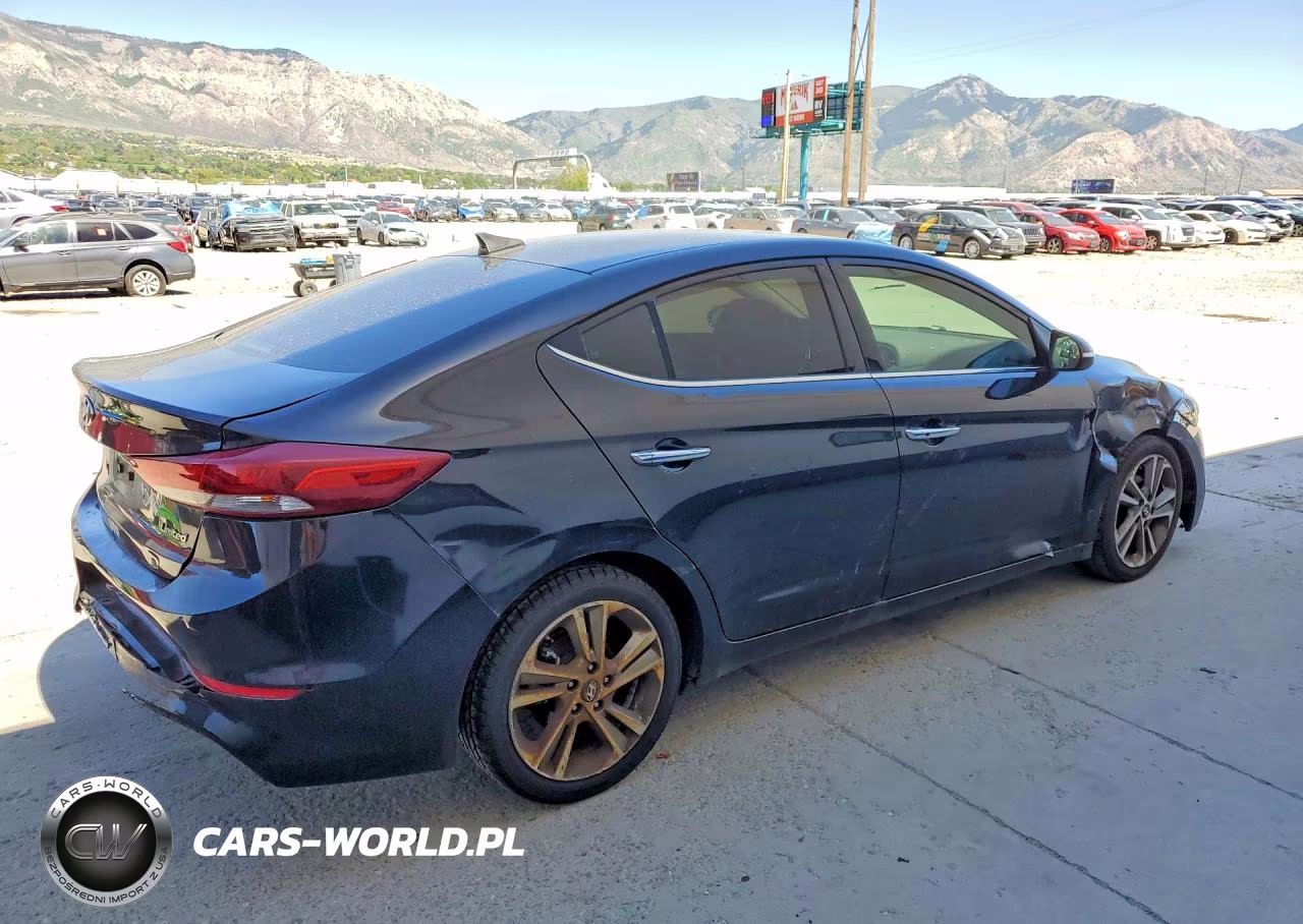 2017 Hyundai Elantra Limited VIN:5NPD84LF1HH024405 - 3