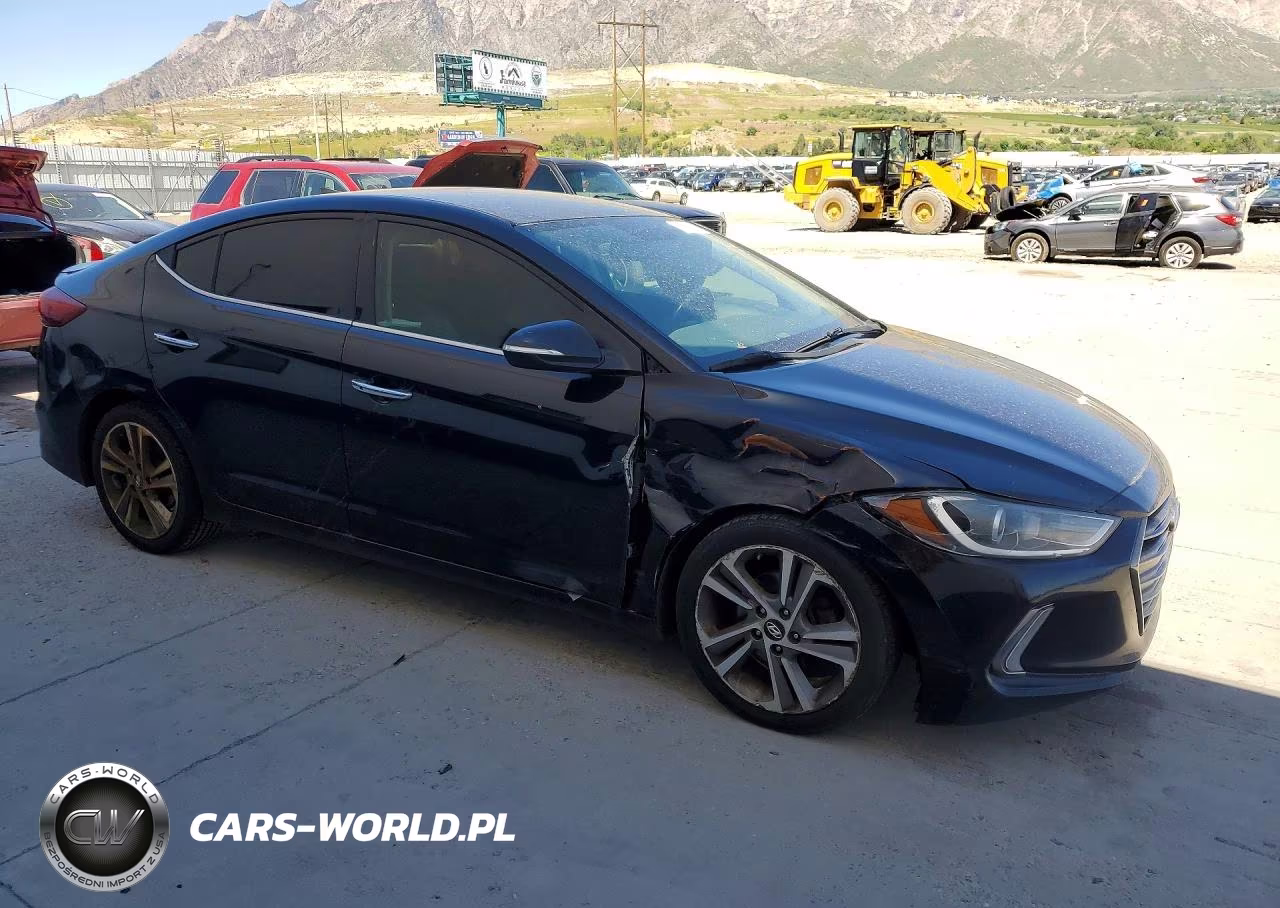 2017 Hyundai Elantra Limited VIN:5NPD84LF1HH024405 - 4