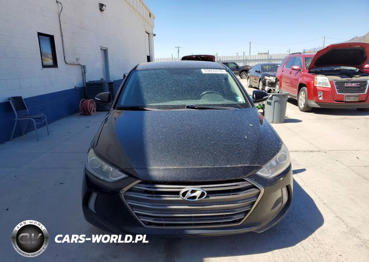 2017 Hyundai Elantra Limited VIN:5NPD84LF1HH024405 - 5