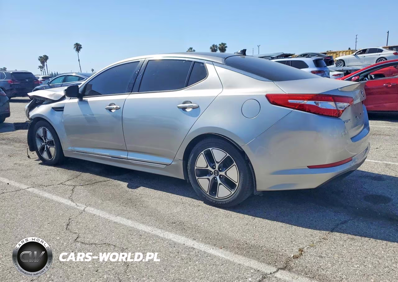 2012 Kia Optima Hybrid VIN:KNAGM4AD7C5022013 - 2