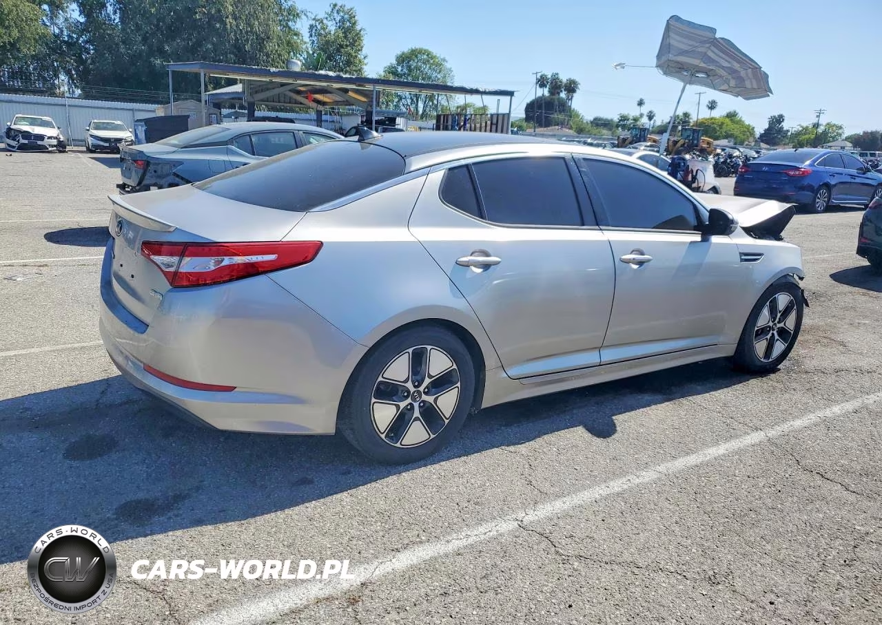 2012 Kia Optima Hybrid VIN:KNAGM4AD7C5022013 - 3
