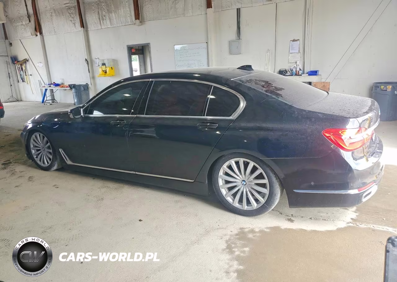 2016 BMW 750 I VIN:WBA7F0C50GGL99687 - 2