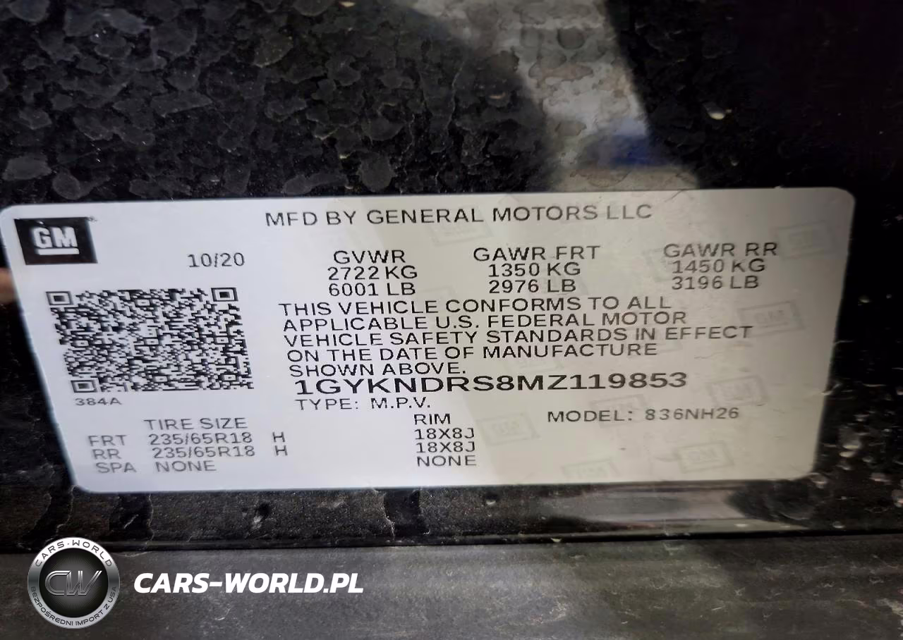 2021 Cadillac Xt5 Premium Luxury VIN:1GYKNDRS8MZ119853 - 12