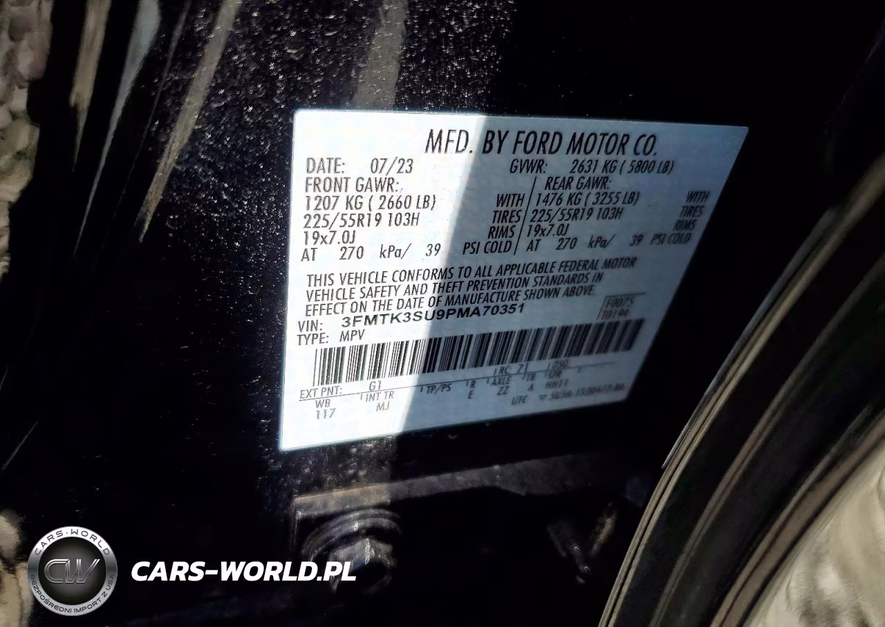 2023 Ford Mustang Mach-E Premium VIN:3FMTK3SU9PMA70351 - 13