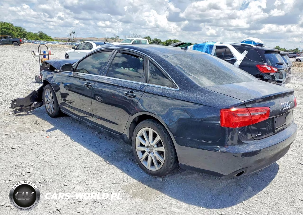 2013 Audi A6 Premium Plus VIN:WAUGFAFC2DN074353 - 2