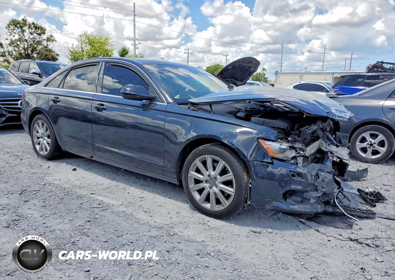 2013 Audi A6 Premium Plus VIN:WAUGFAFC2DN074353 - 4
