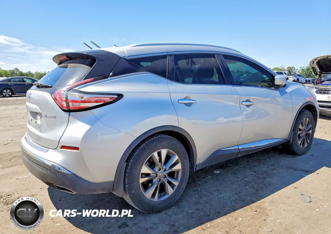 2015 Nissan Murano Sl VIN:5N1AZ2MH9FN243934 - 3