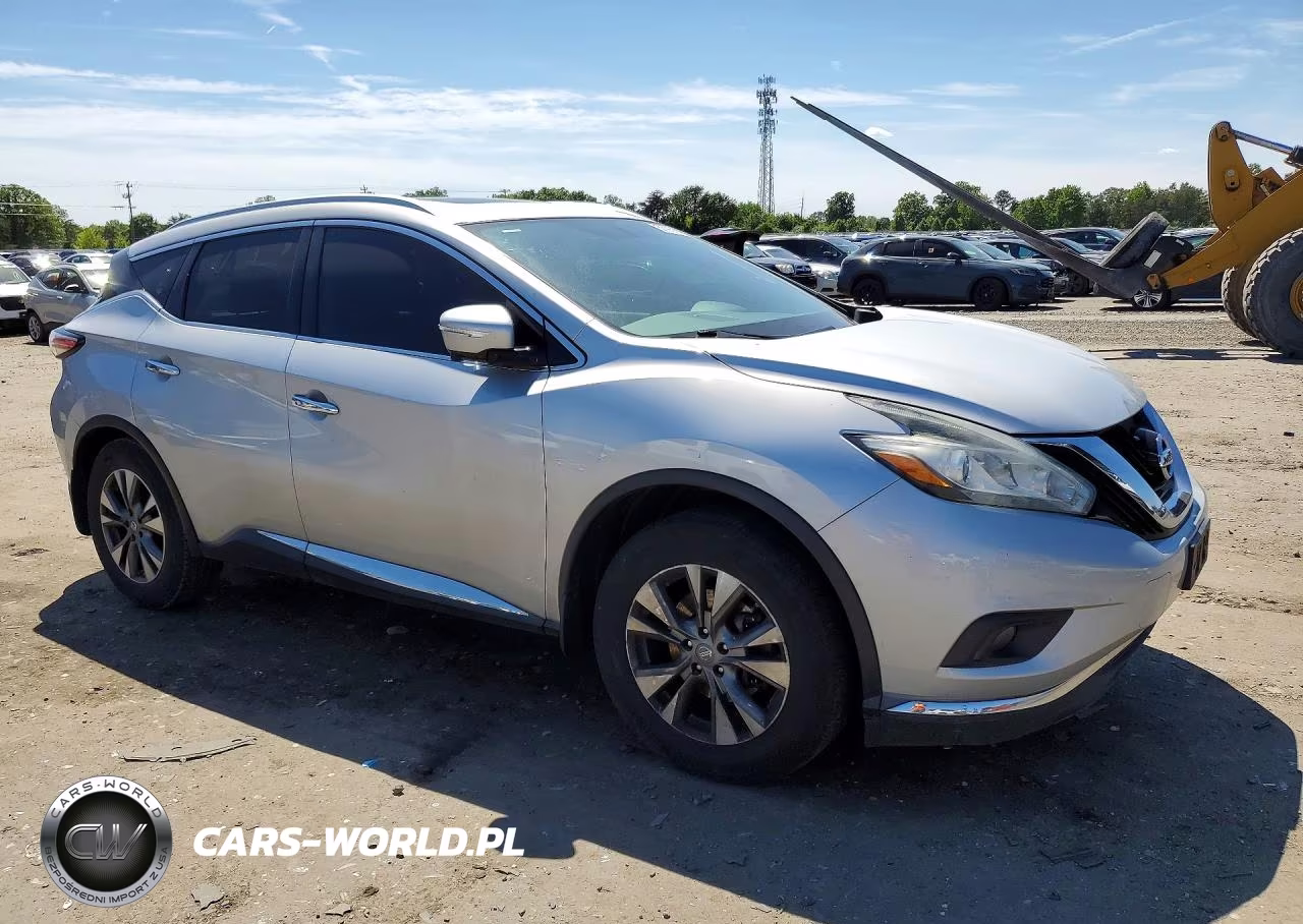 2015 Nissan Murano Sl VIN:5N1AZ2MH9FN243934 - 4