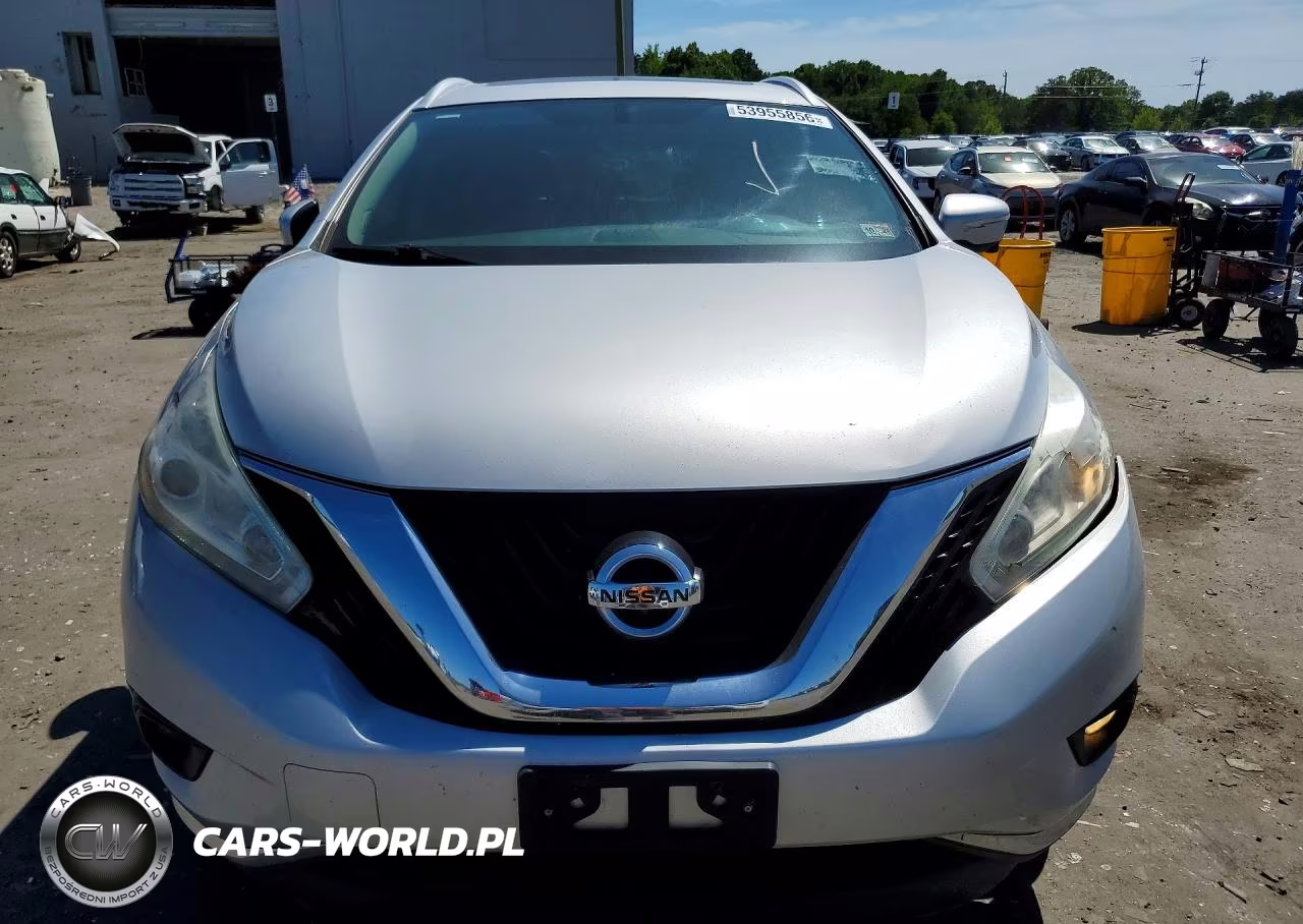 2015 Nissan Murano Sl VIN:5N1AZ2MH9FN243934 - 5