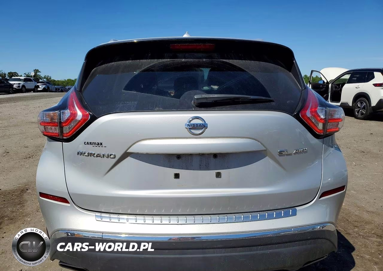 2015 Nissan Murano Sl VIN:5N1AZ2MH9FN243934 - 6