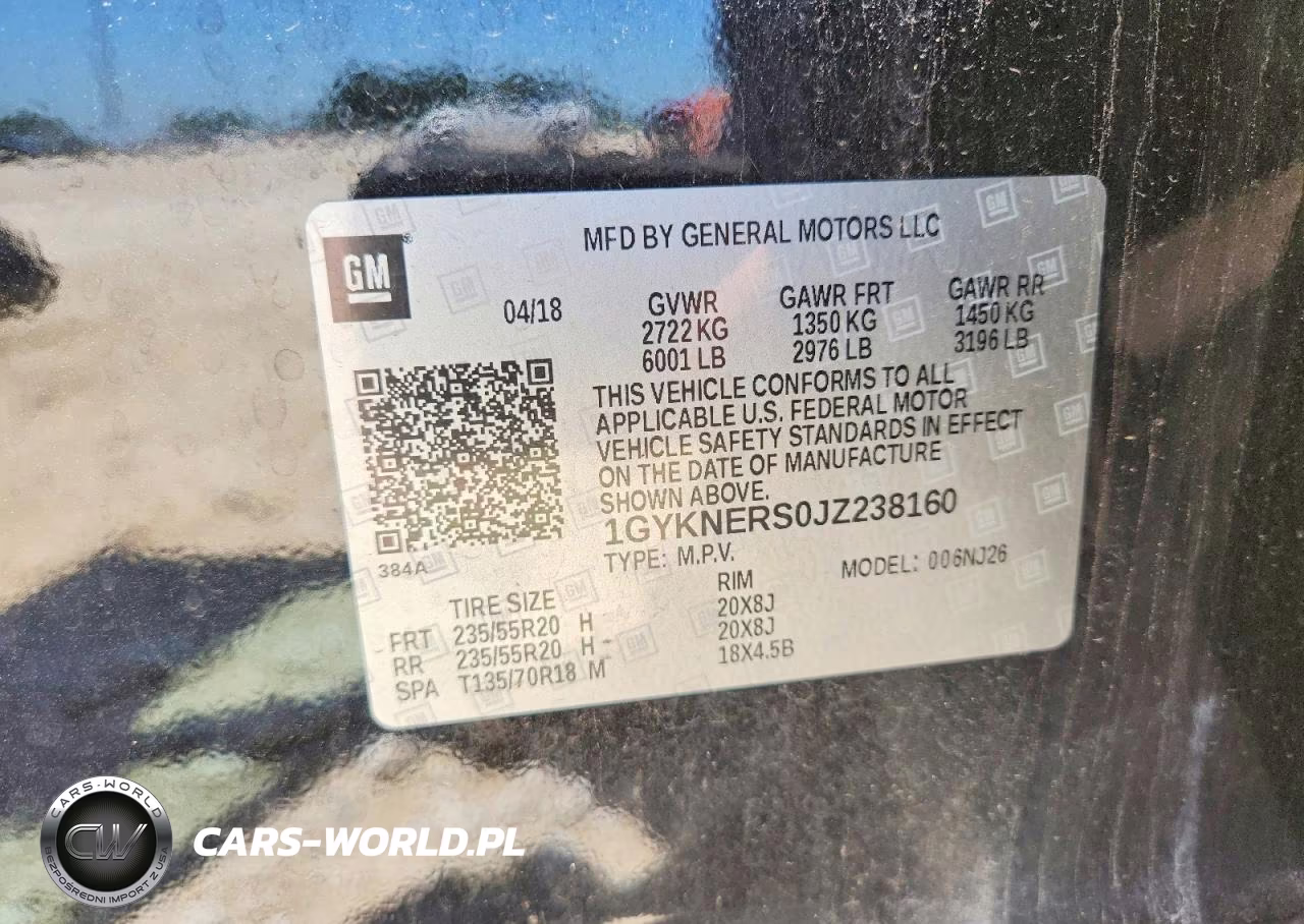 2018 Cadillac Xt5 Premium Luxury VIN:1GYKNERS0JZ238160 - 12
