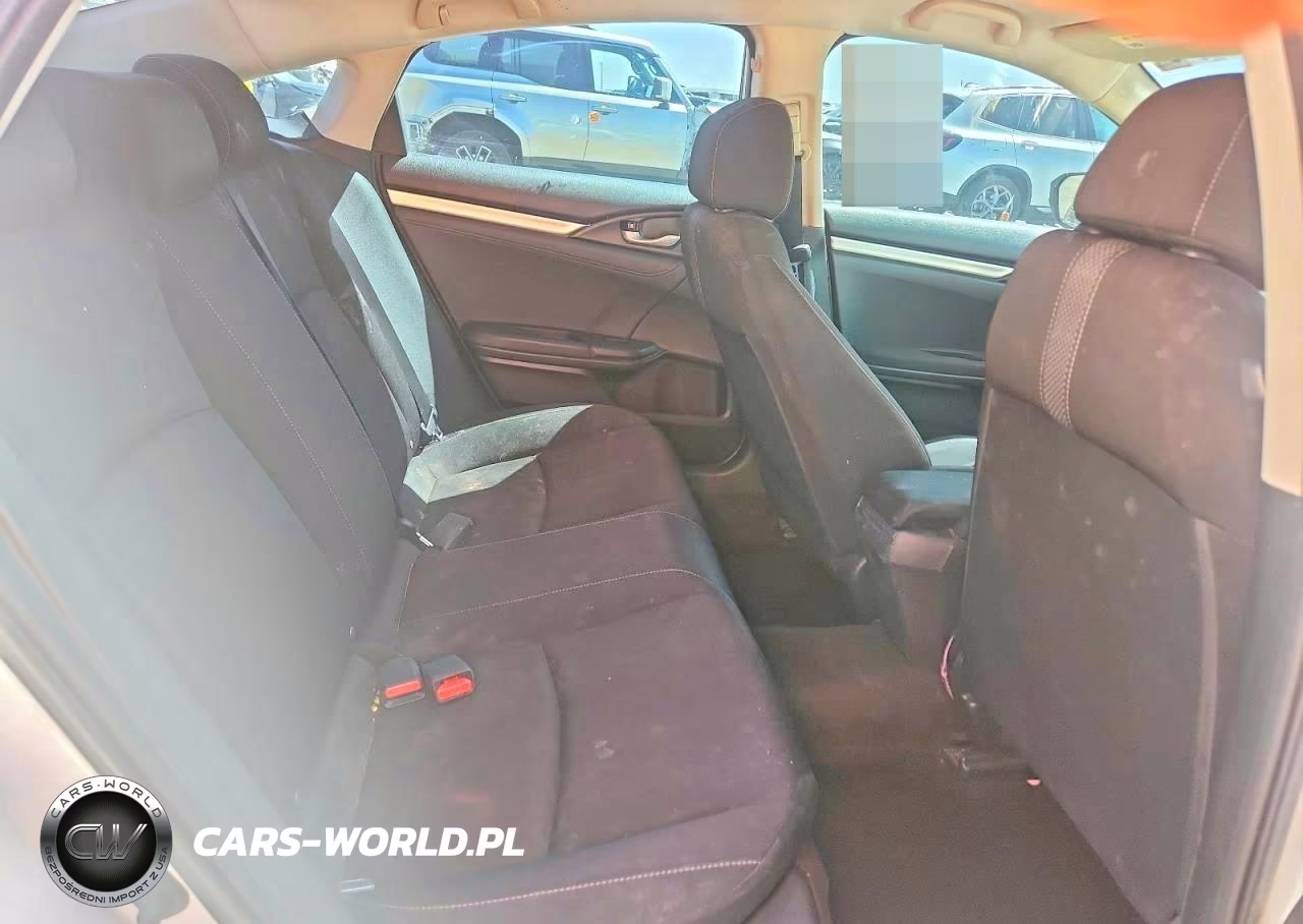 2019 Honda Civic Lx VIN:2HGFC2F6XKH528234 - 10