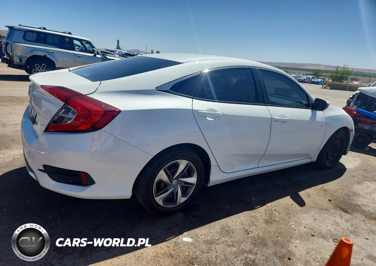 2019 Honda Civic Lx VIN:2HGFC2F6XKH528234 - 3