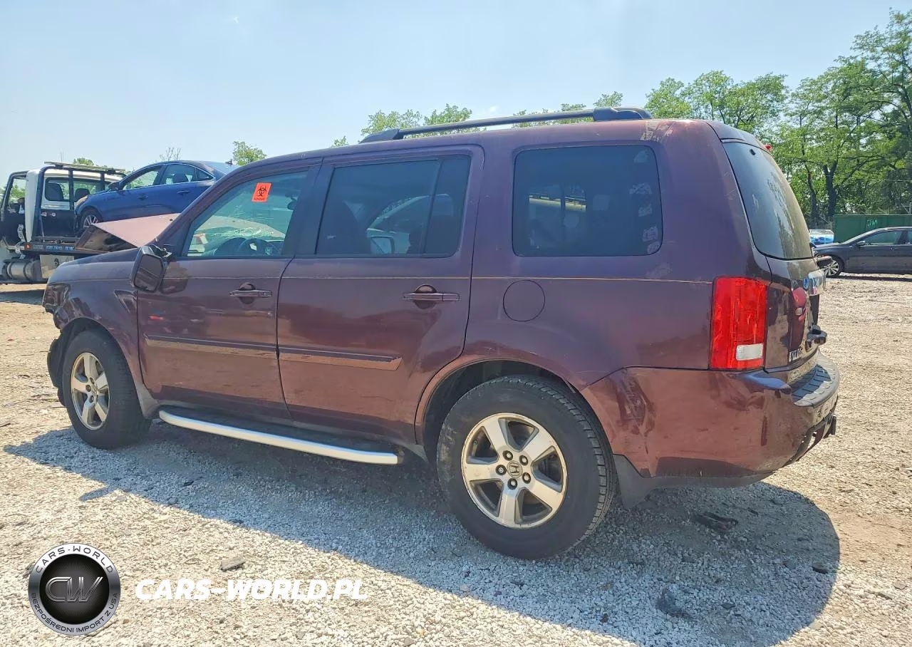 2010 Honda Pilot Ex VIN:5FNYF4H45AB015189 - 2