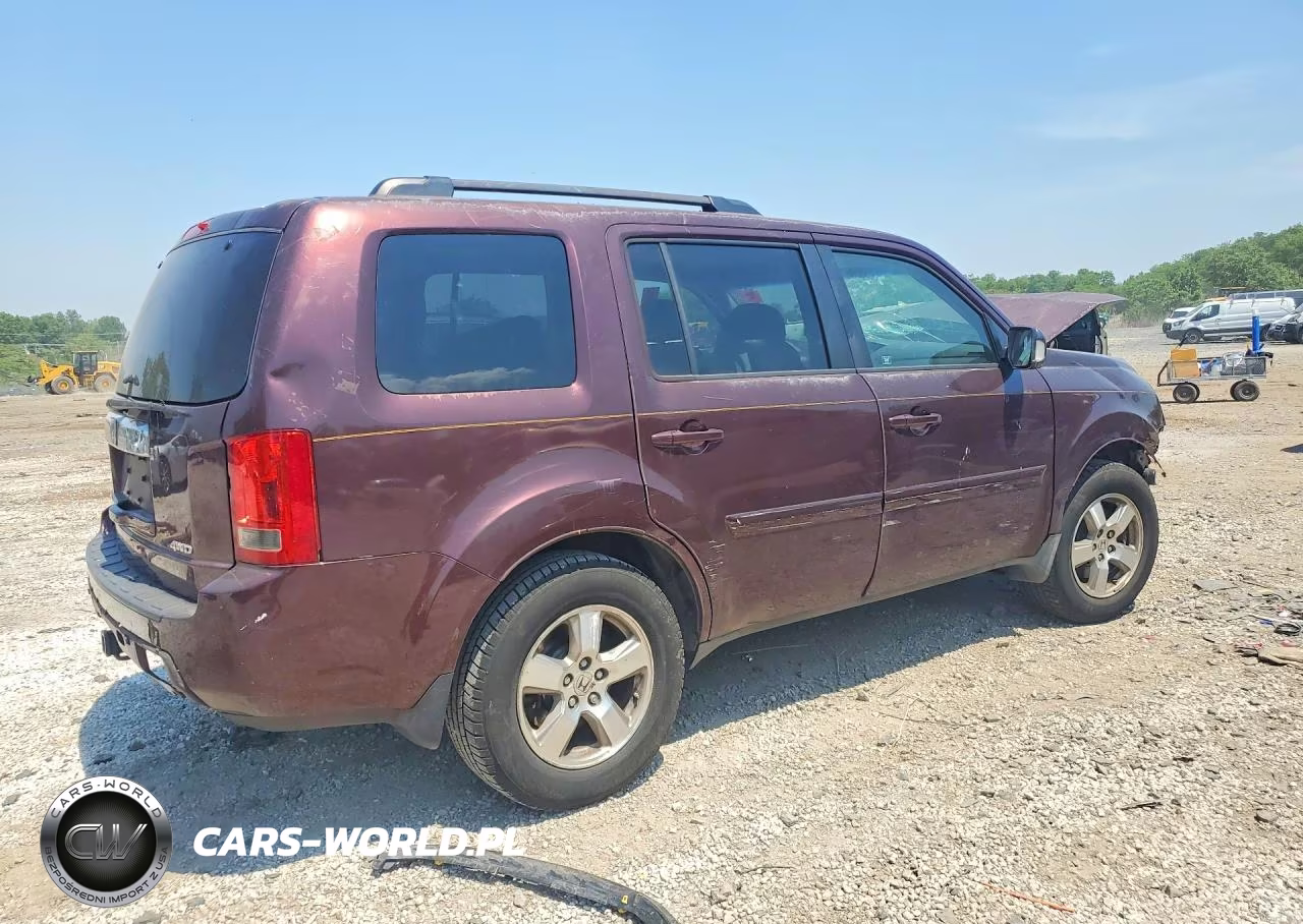 2010 Honda Pilot Ex VIN:5FNYF4H45AB015189 - 3