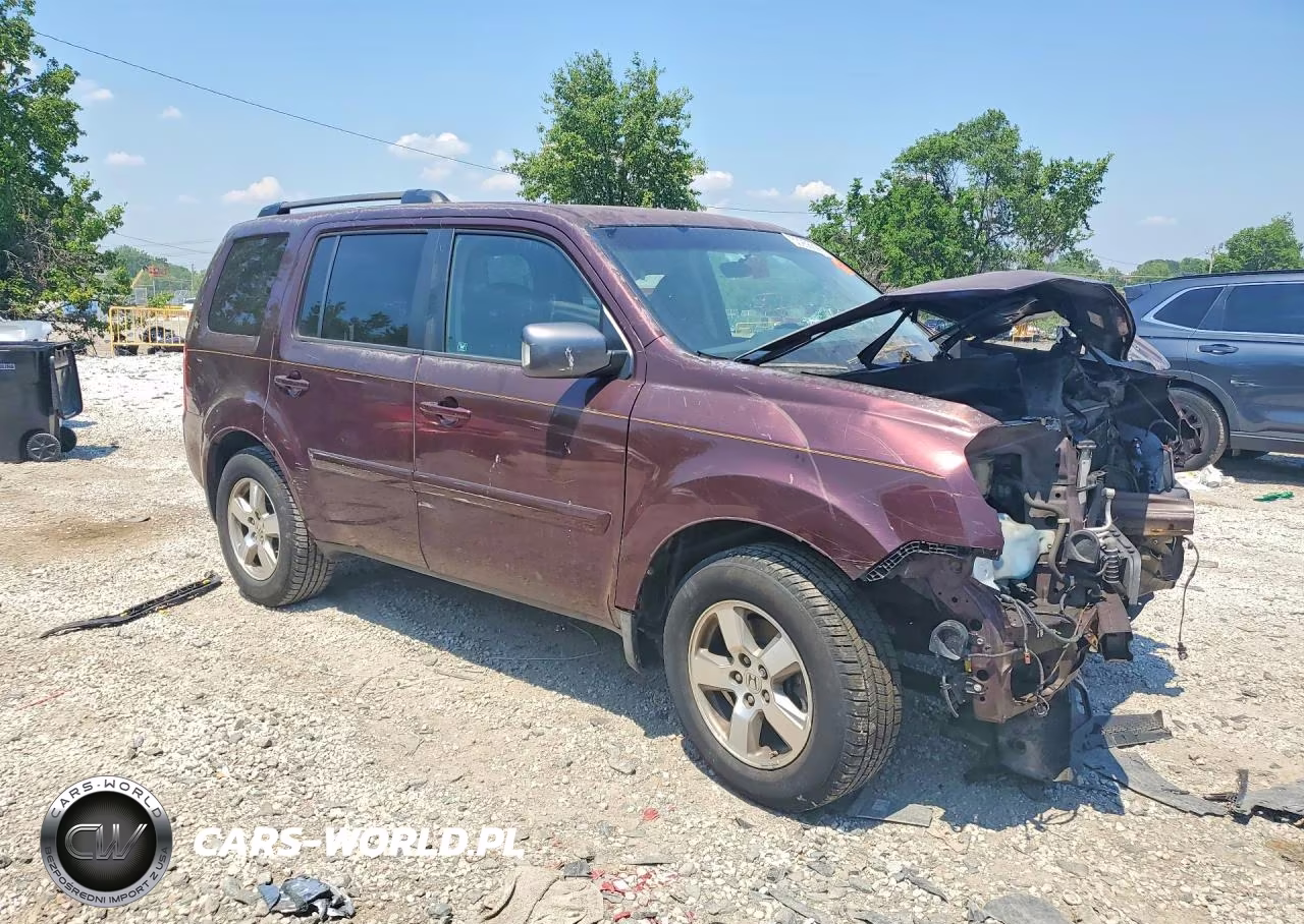 2010 Honda Pilot Ex VIN:5FNYF4H45AB015189 - 4