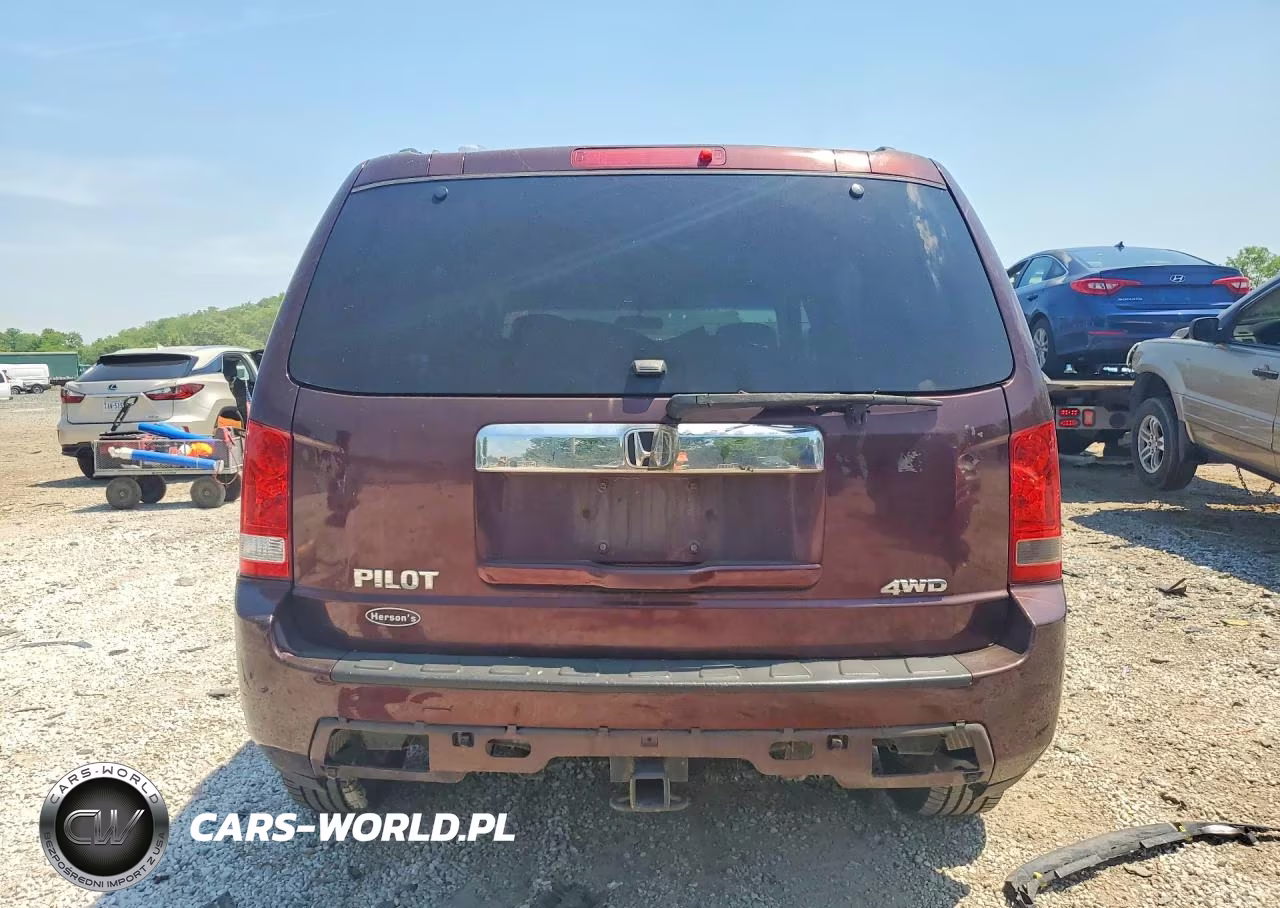 2010 Honda Pilot Ex VIN:5FNYF4H45AB015189 - 6
