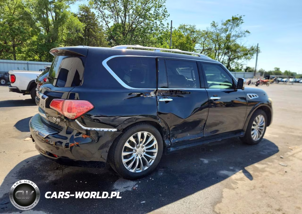 2017 Infiniti Qx80 Base VIN:JN8AZ2NE6H9153889 - 3