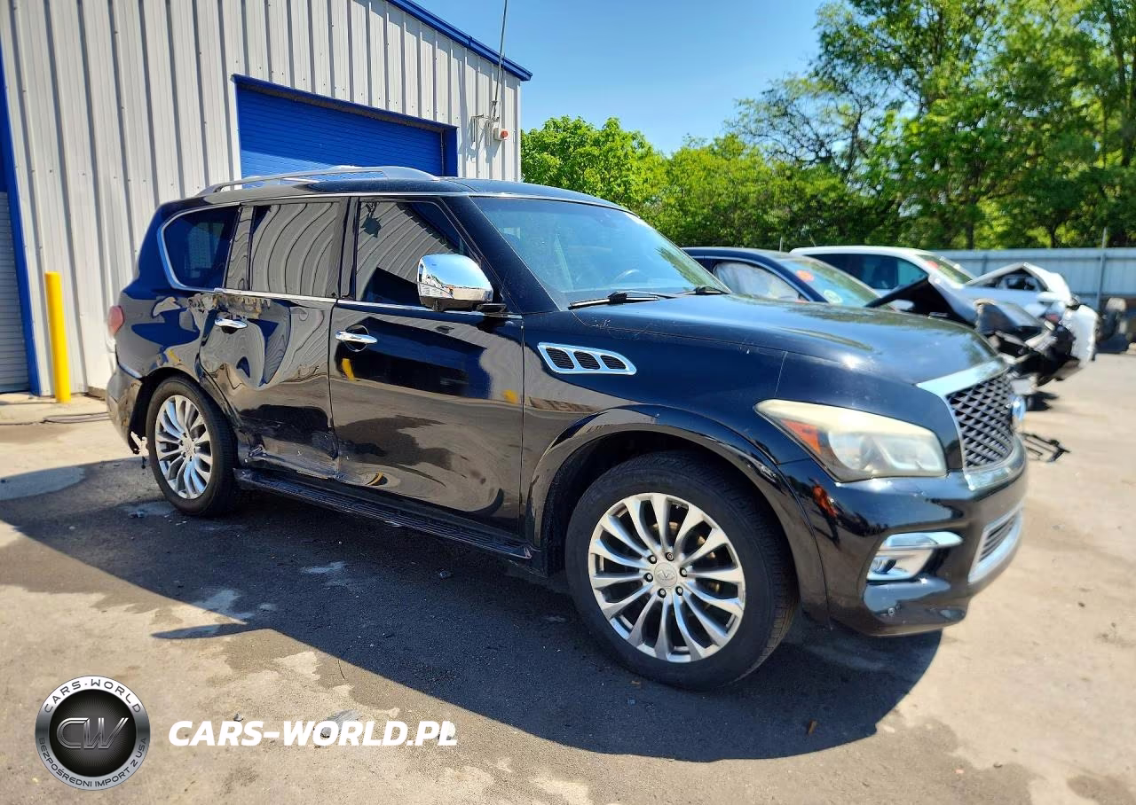 2017 Infiniti Qx80 Base VIN:JN8AZ2NE6H9153889 - 4
