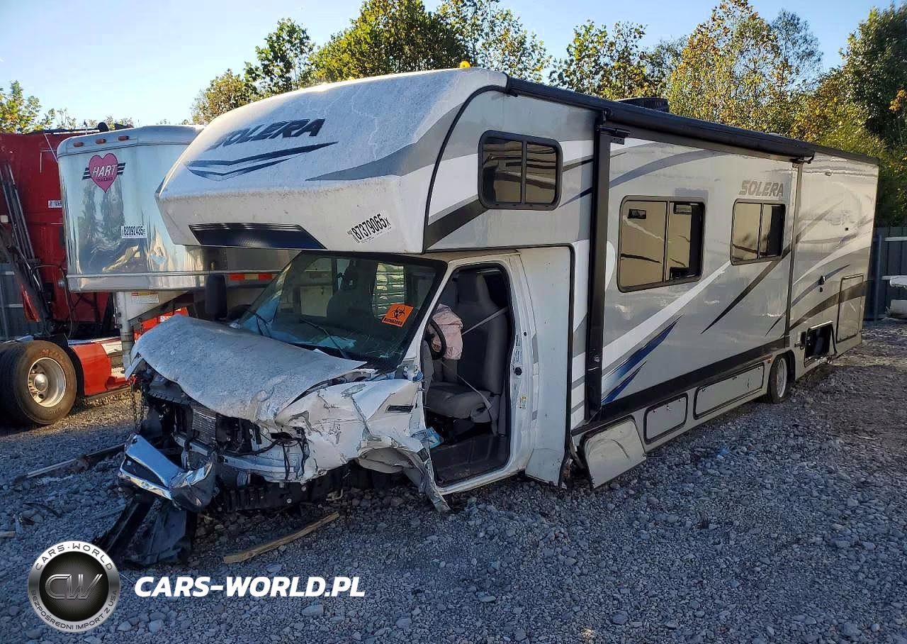 2023 Ford Econoline E450 Super Duty Cutaway Van VIN:1FDXE4FN2PDD05010 - 2