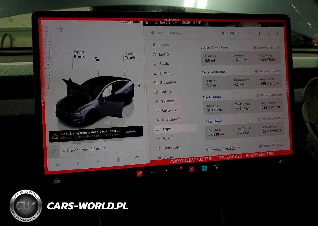 2026 Tesla Model Y VIN:7SAYGDEE3TF325261 - 9