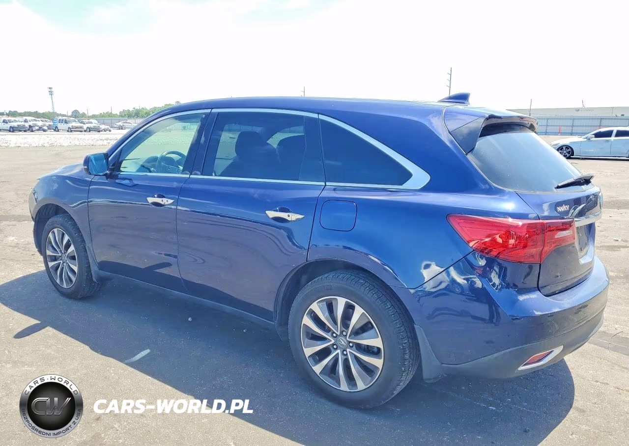 2016 Acura Mdx Technology VIN:5FRYD4H43GB027502 - 2