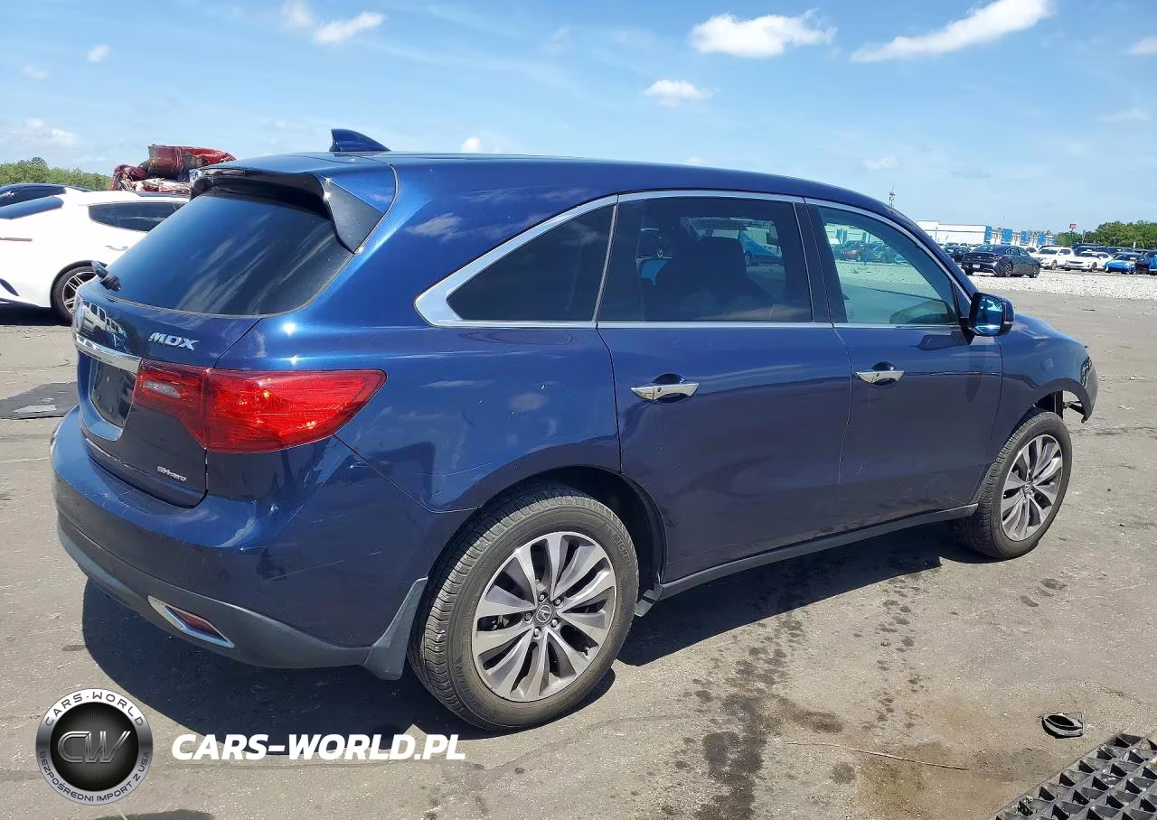 2016 Acura Mdx Technology VIN:5FRYD4H43GB027502 - 3