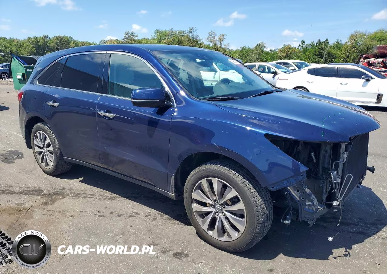 2016 Acura Mdx Technology VIN:5FRYD4H43GB027502 - 4