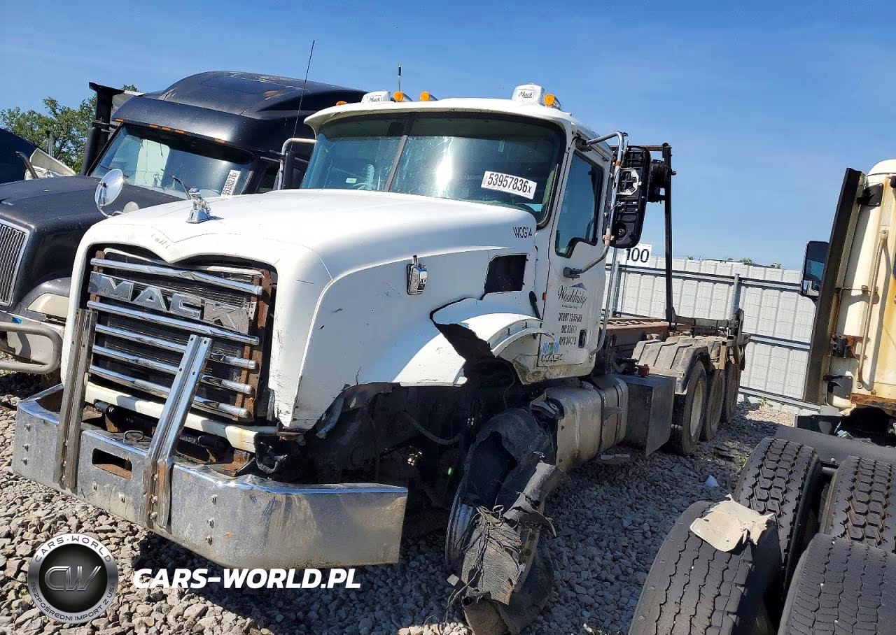 2011 Mack 800 Gu800 VIN:1M2AX13C9BM012294 - 2