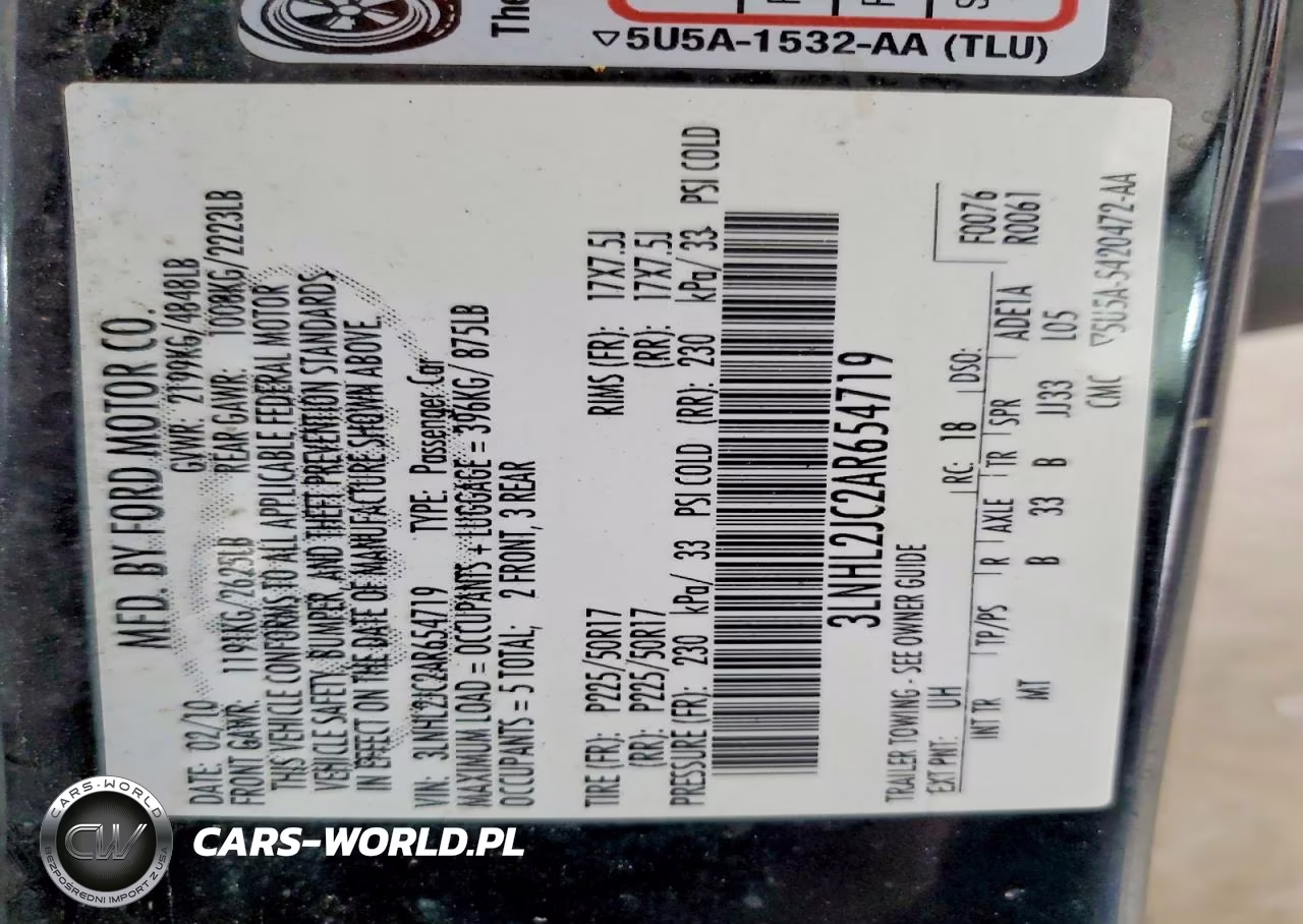 2010 Lincoln Mkz VIN:3LNHL2JC2AR654719 - 13
