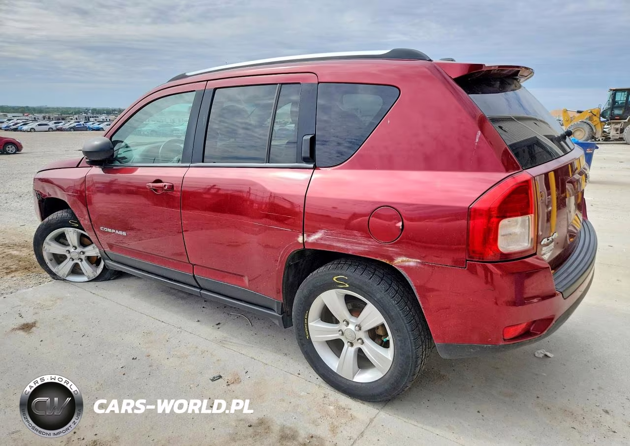 2012 Jeep Compass Latitude VIN:1C4NJDEB0CD540174 - 2