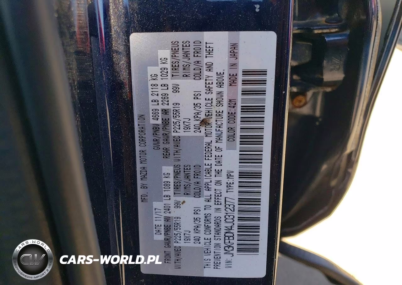 2018 Mazda Cx-5 Grand Touring VIN:JM3KFBDM4J0312377 - 12