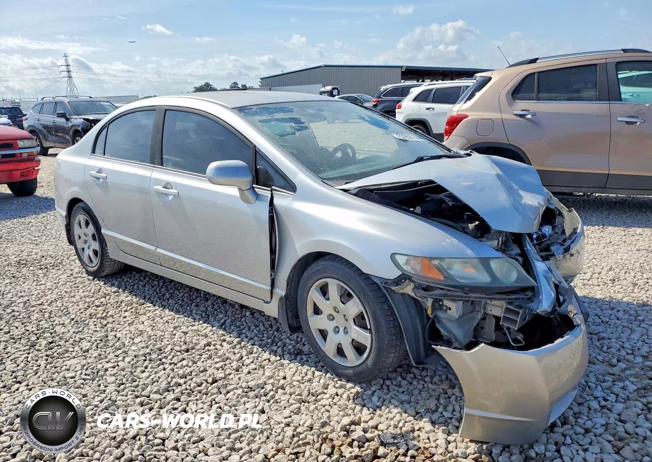 2009 Honda Civic Lx VIN:19XFA16589E036328 - 4