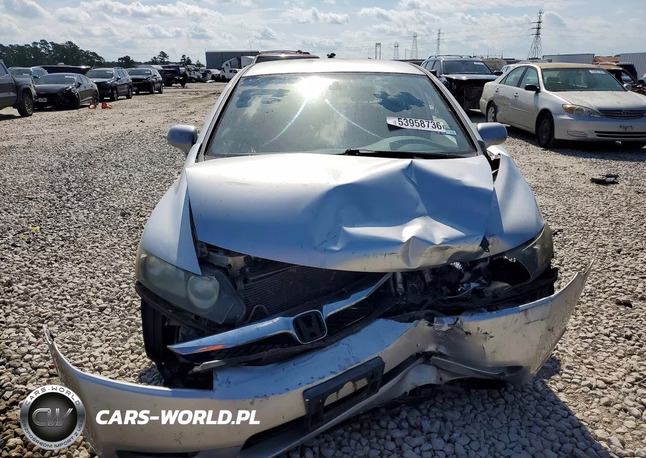 2009 Honda Civic Lx VIN:19XFA16589E036328 - 5