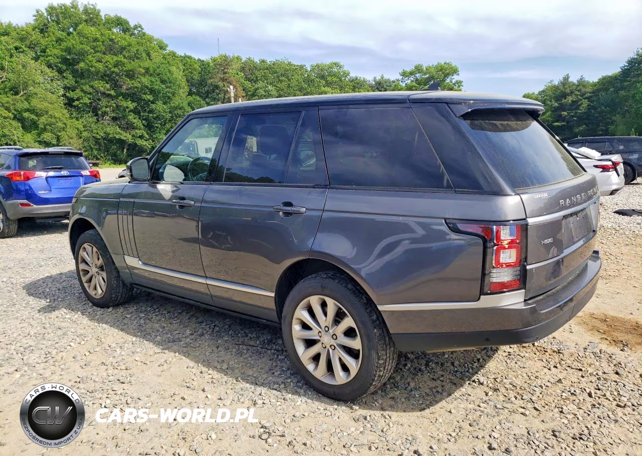 2016 Land Rover Range Rover Hse VIN:SALGS2VF2GA245137 - 2
