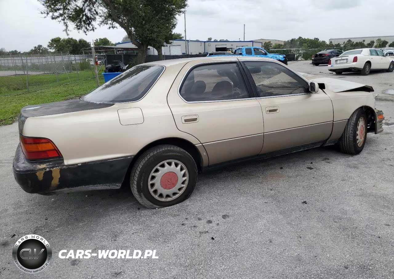 1992 Lexus Ls 400 VIN:JT8UF11EXN0099013 - 3