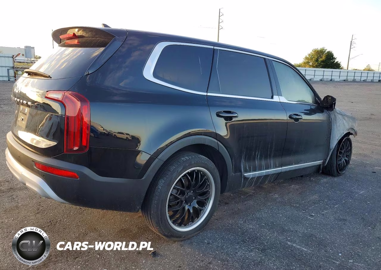 2022 Kia Telluride Lx VIN:5XYP24HC5NG245098 - 3