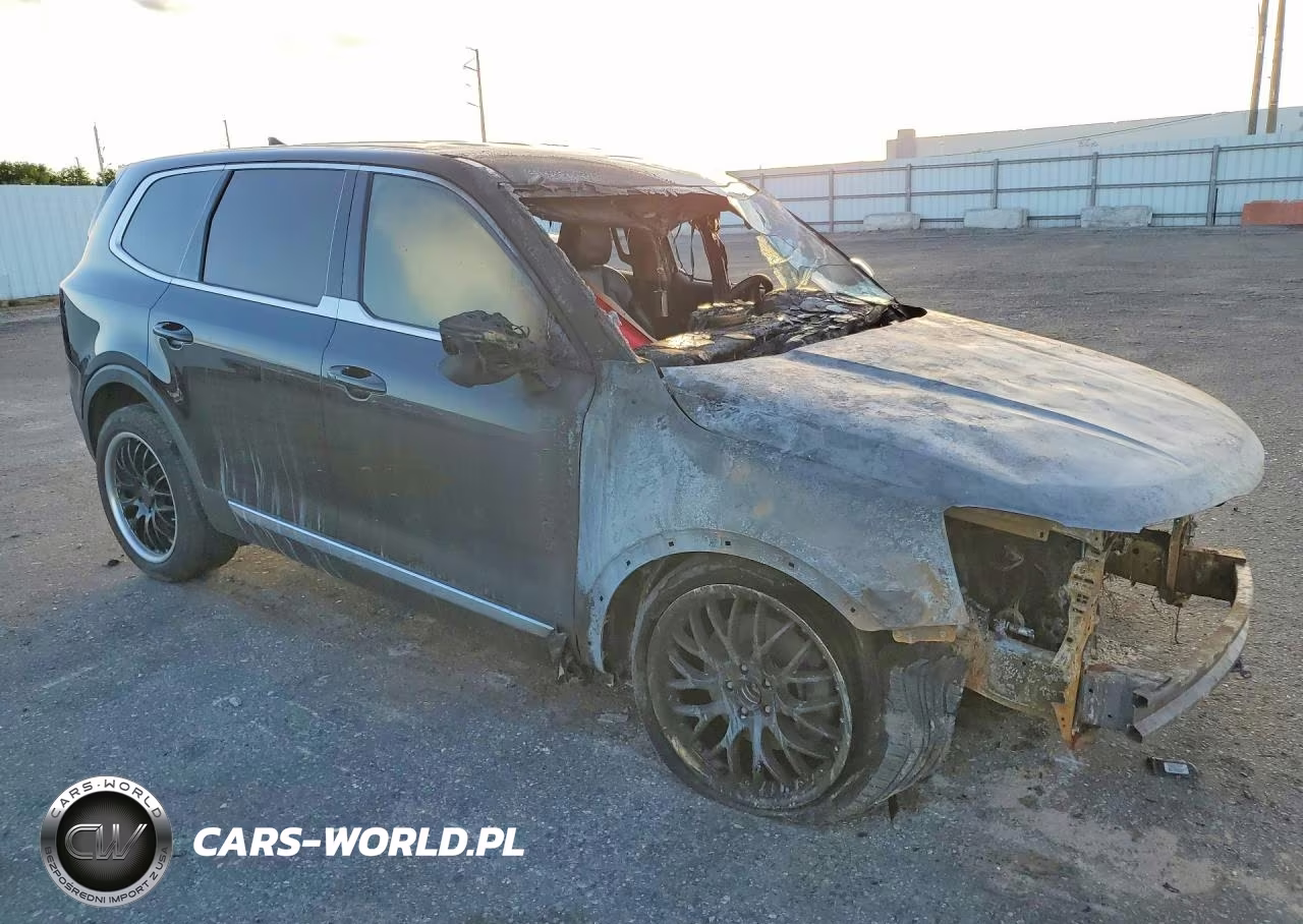 2022 Kia Telluride Lx VIN:5XYP24HC5NG245098 - 4