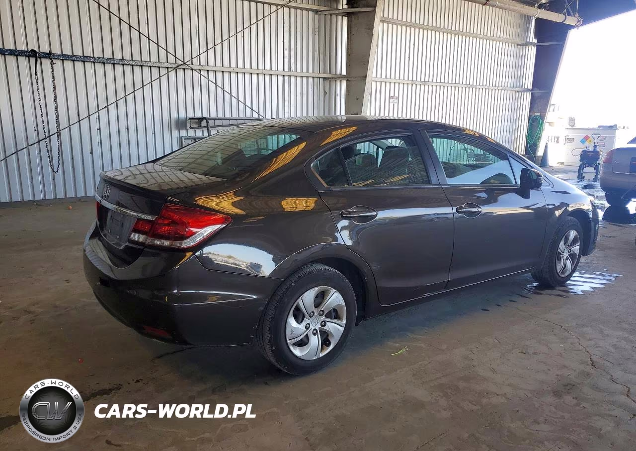 2014 Honda Civic Lx VIN:2HGFB2F52EH508235 - 3