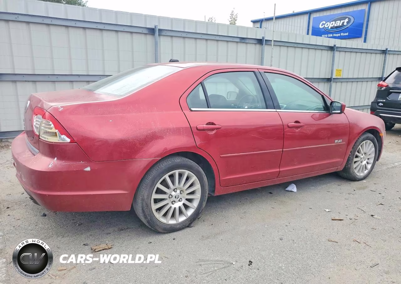 2007 Mercury Milan Premier VIN:3MEHM08Z87R652366 - 3