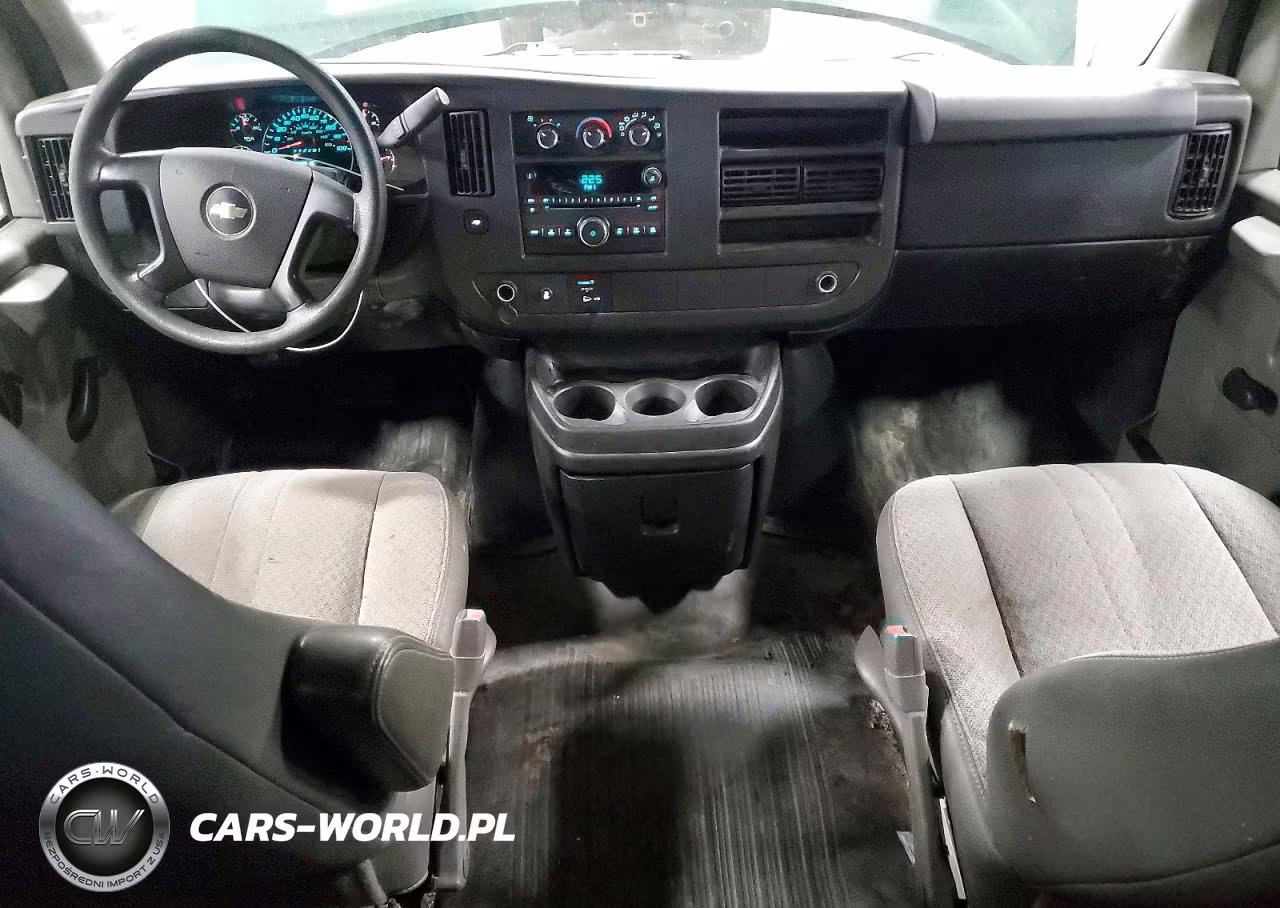 2012 Chevrolet Express 2500 Cargo Delivery Van VIN:1GCWGFCA1C1185476 - 8