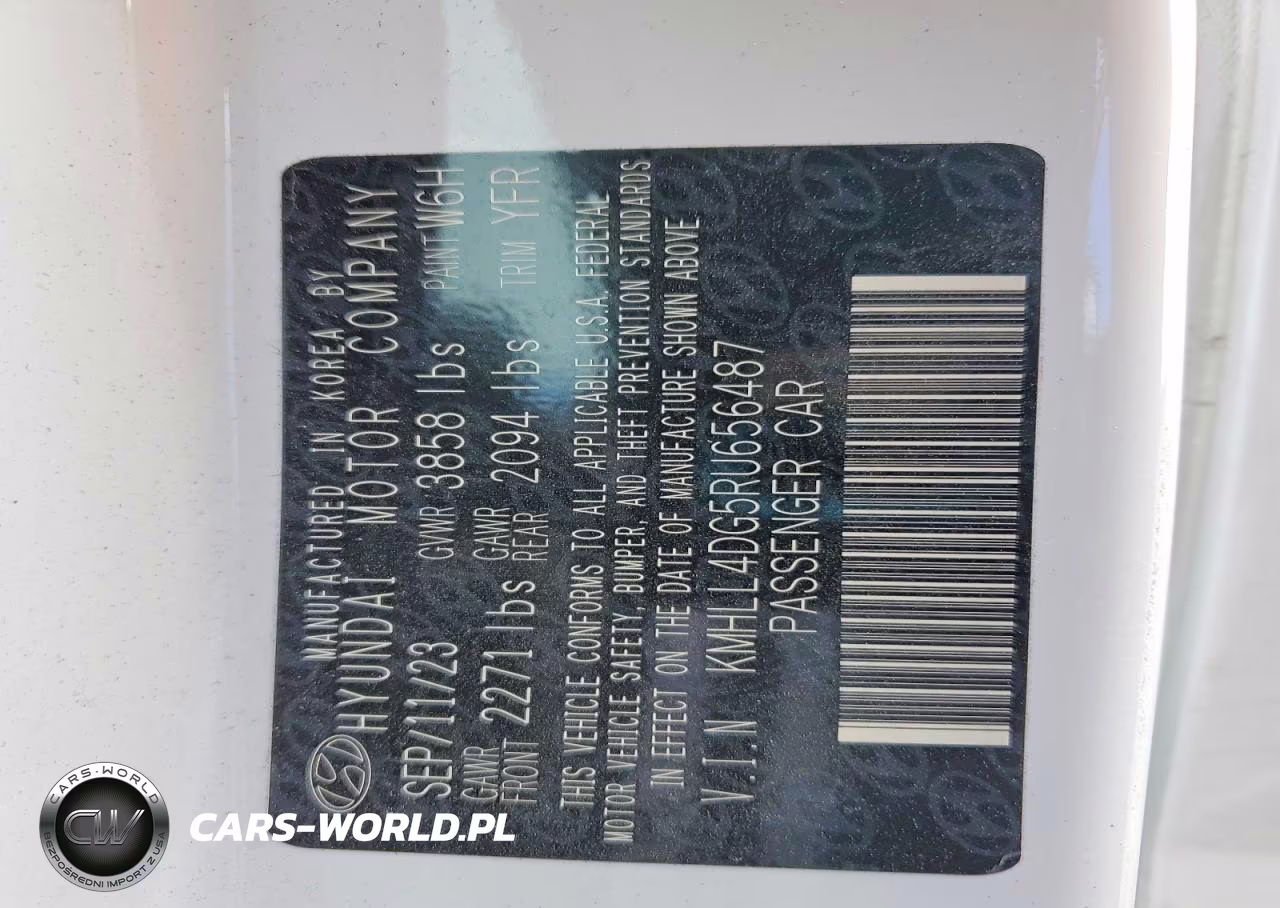 2024 Hyundai Elantra Se VIN:KMHLL4DG5RU656487 - 12