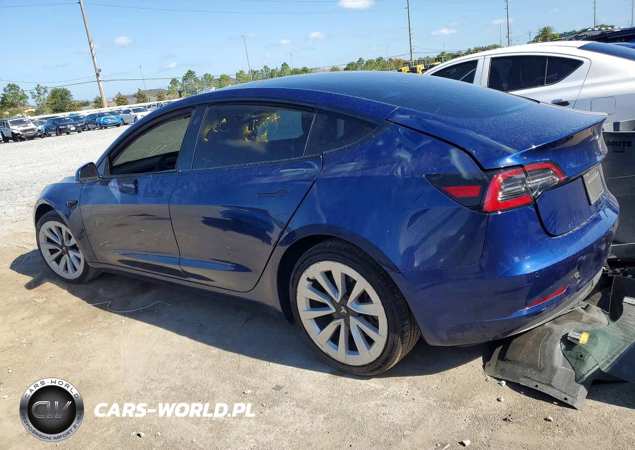 2022 Tesla Model 3 VIN:5YJ3E1EA2NF190883 - 2